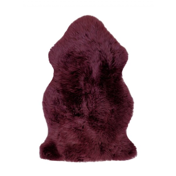 Palacedesigns Logan Berry New Zealand Natural Shearling Sheepskin Rug PA3094839 - main